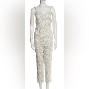 Hatch‎ Lucy green  floral jumpsuit jumper size small